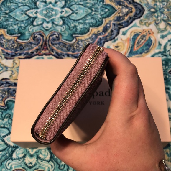 SOLD ✔️❌ — Kate Spade Burgess Court Lilac Wallet ♠️ - Picture 9 of 12